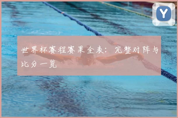 世界杯赛程赛果全表：完整对阵与比分一览