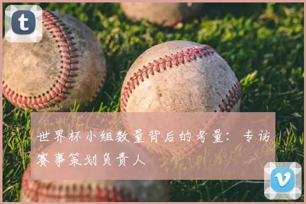 世界杯小组数量背后的考量：专访赛事策划负责人